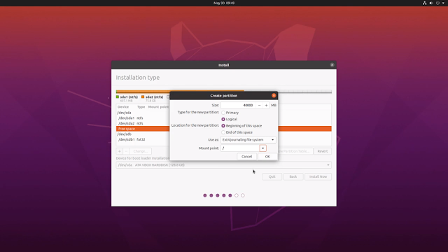 Create Partition
