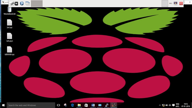 Raspbian OS UI