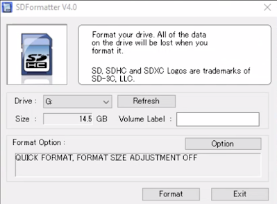 SD Formatter v4