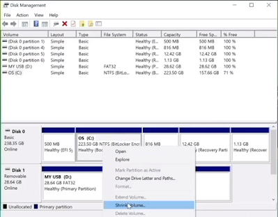 Shrink Volume