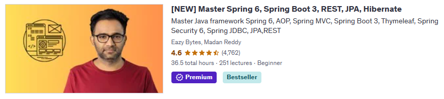 Spring Framework Course